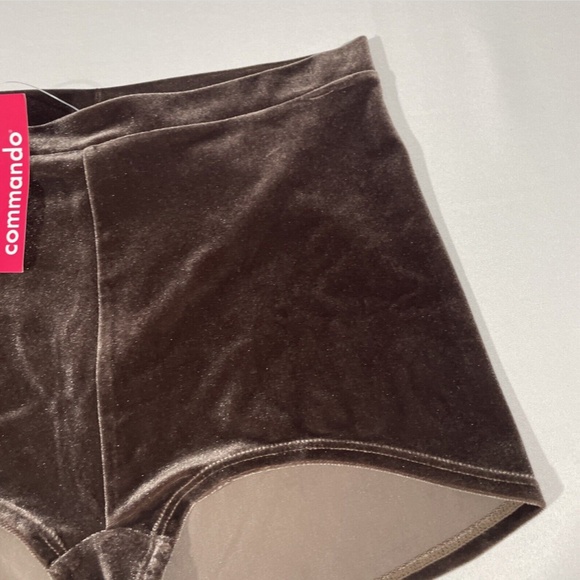 NWT Commando [ L/XL Large/XL ] Velvet High Waist Briefs in‎ Greige Brown - Picture 5 of 10